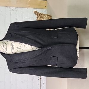 LOFT Charcoal Blazer